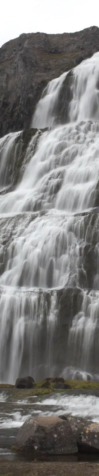 Dynjandi Wasserfall in den Westfjorden